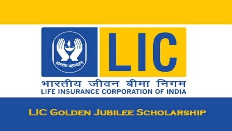 LIC Golden Jubilee Scholarship 2024: Application Form, Eligibility ...