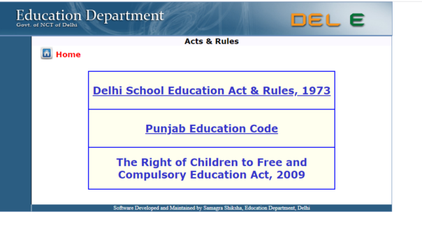 Check out the Act and Rules