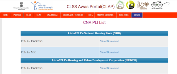 View the CNA-PLI List