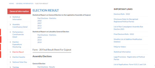 View the Election Results 