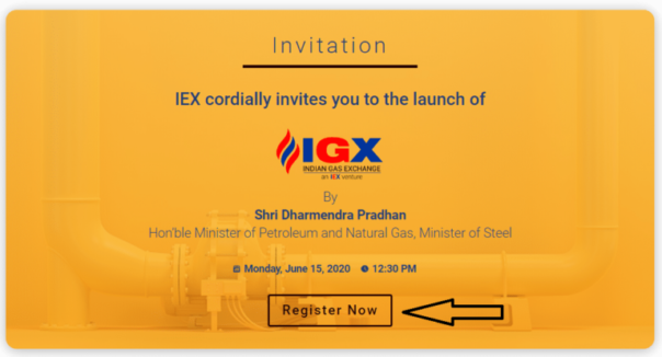 इंडियन गैस एक्सचेंज (IGX) पोर्टल ऑनलाइन पंजीकरण फॉर्म