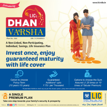 LIC Dhan Varsha Plan 866 