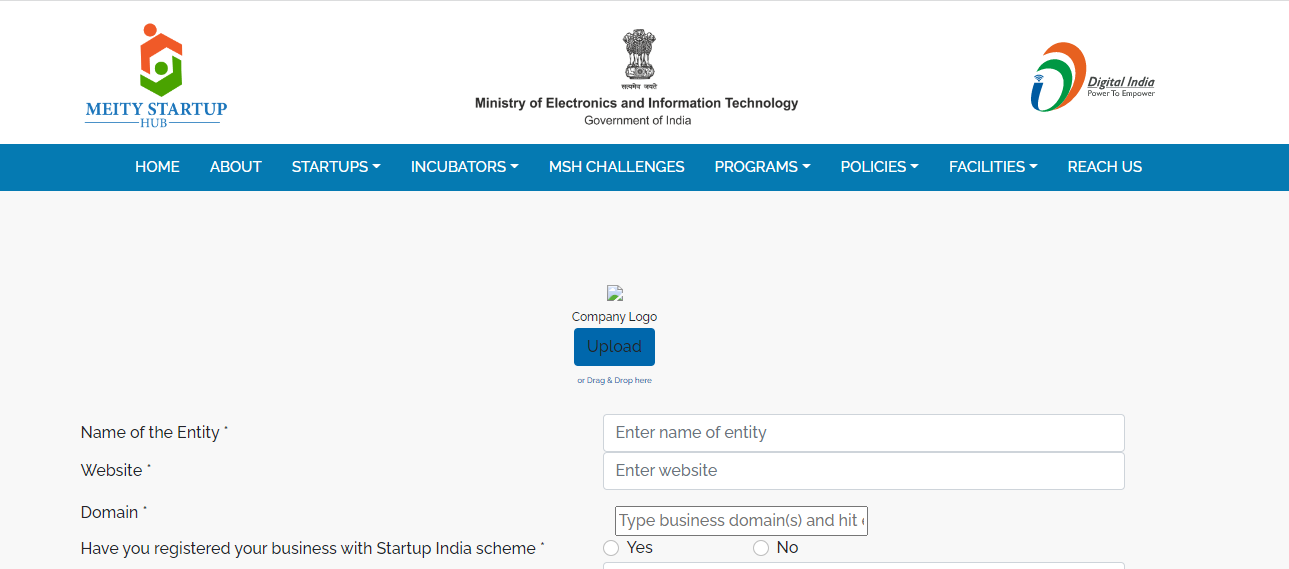 MeitY SAMRIDH Scheme 2024 Online Registration, Eligibility, Benefits