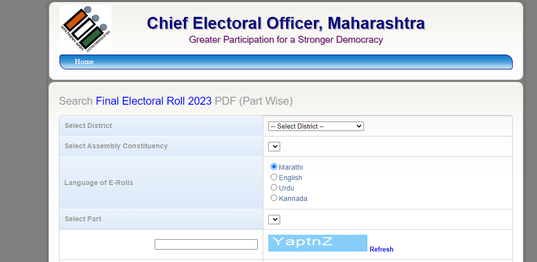 Maharashtra Voter List 2024 MH Voter ID Card Search, Name Check, Pdf