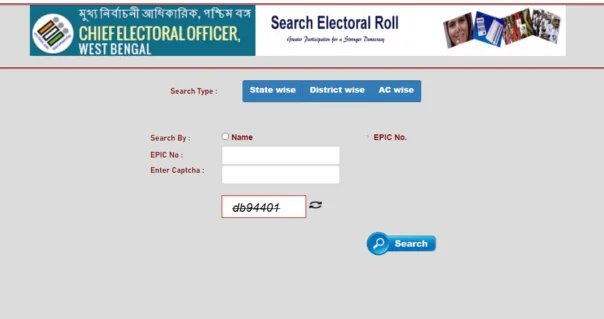 How to Search Your Name, WB Voter List