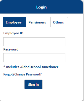 Steps for Employees Login