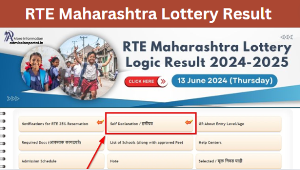 RTE Maharashtra Lottery Result